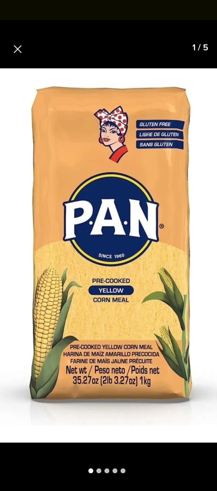 Harina Pan Amarilla