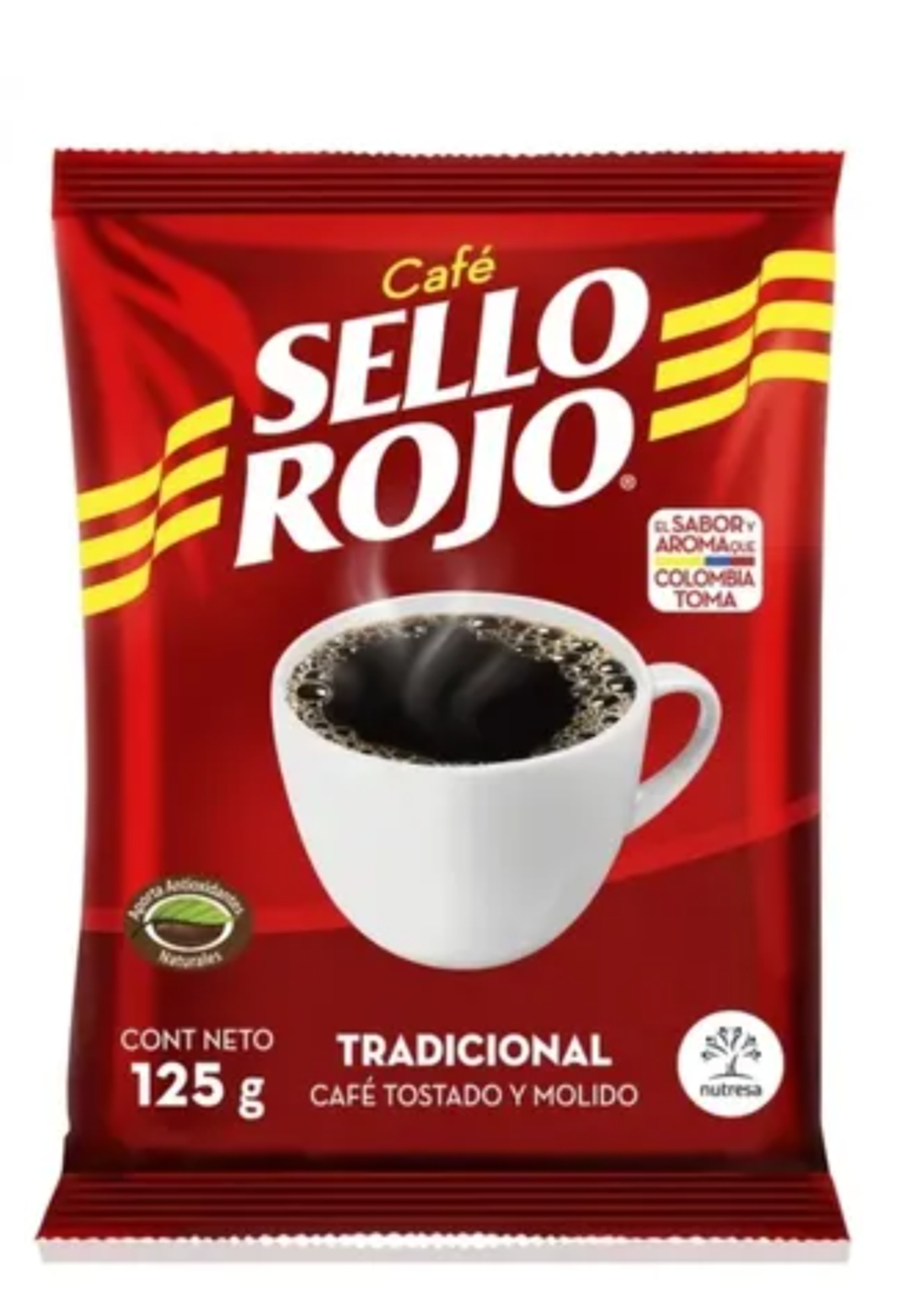 Cafe Colombiano Sello Rojo 125 gr